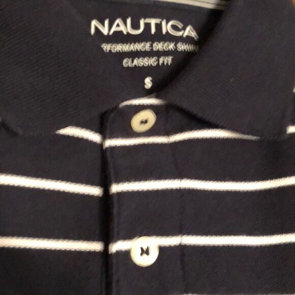 Nautical size small SS collared shirt like new - Picture 4 of 4